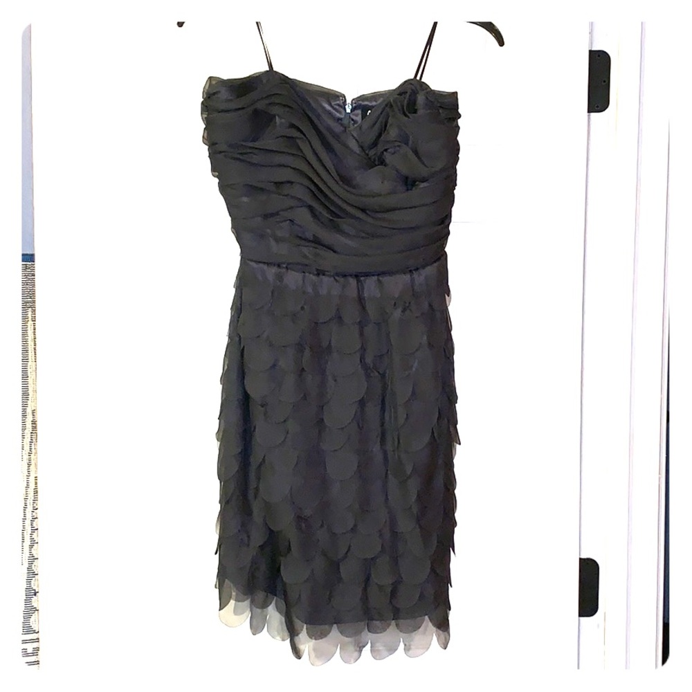 Dark Grey Strapless Dress